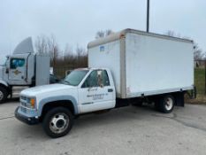 CHEVROLET 3500HD BOX TRUCK, DUALS