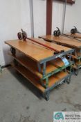 36" X 60" TOWABLE PALLET CARTS WITH TOW BAR
