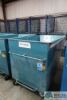 800 LB. CAPACITY CECOR MODEL TA-340-6R PORTABLE STEEL DUMP HOPPER, 40 CUBIC FEET