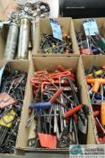 (LOT) ALLEN AND T-WRENCHES