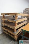 48" X 60" SHOP MADE TOWABLE PALLET CARTS
