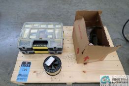 (LOT) STITCHER PARTS AND WIRE