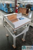 D&K ACCUJOG TILT PAPER JOGGER; S/N JGB9223 **Loading Fee Due the "ERRA" JAS Graphics, $50.00**
