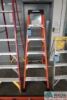 6' WERNER FIBERGLASS LADDER