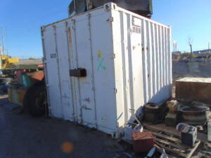 STEEL TOOL STORAGE BUILDING
